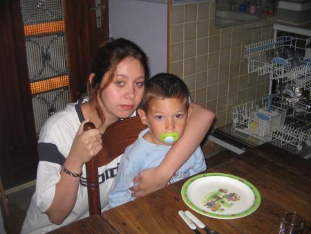 moi et lun de m&eacute; frere.